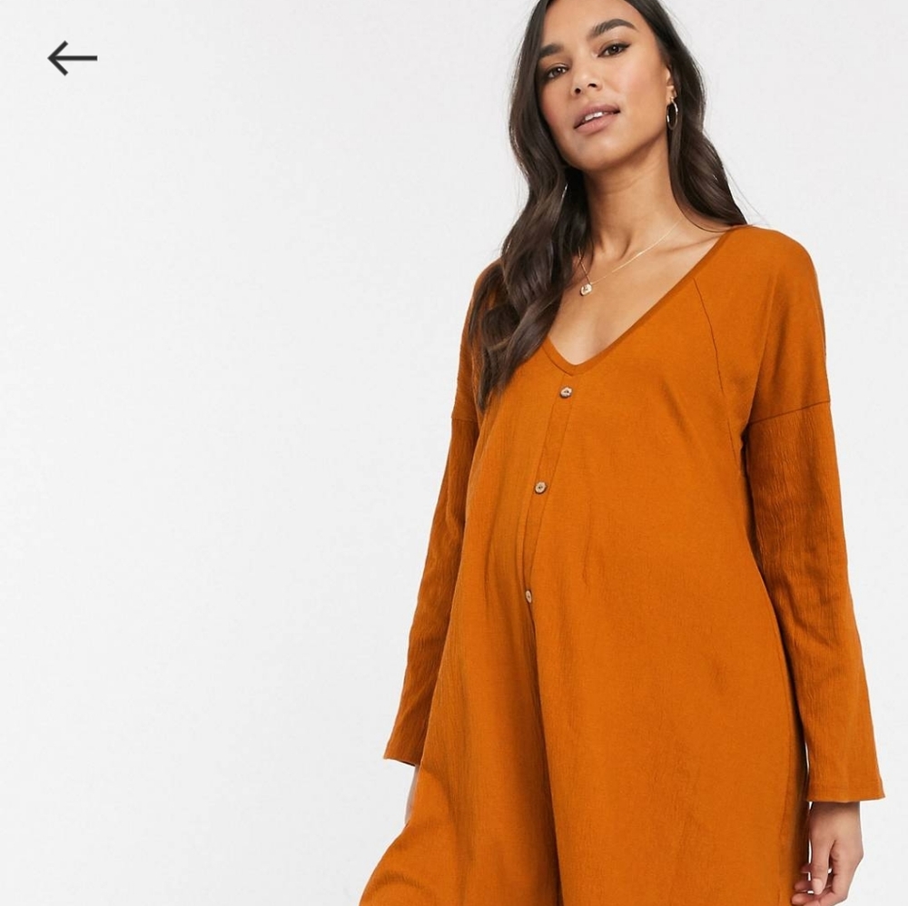 ASOS Maternity mini swing dress